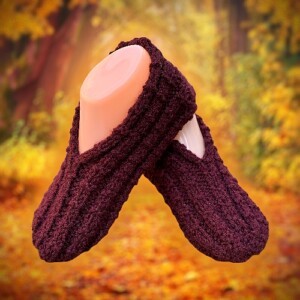 Easy to knit slippers