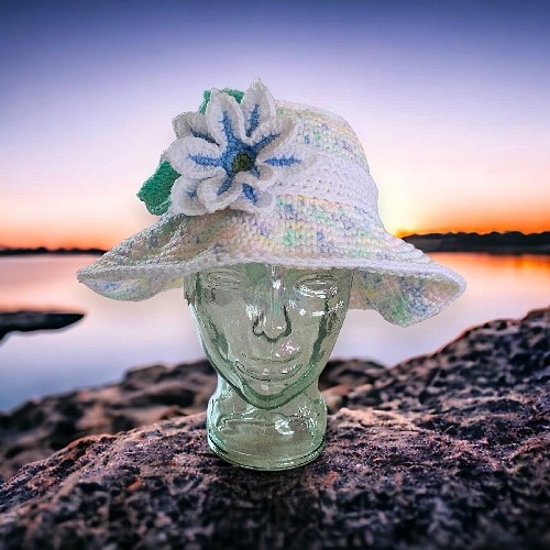 crochet sun hat - FREE crochet pattern